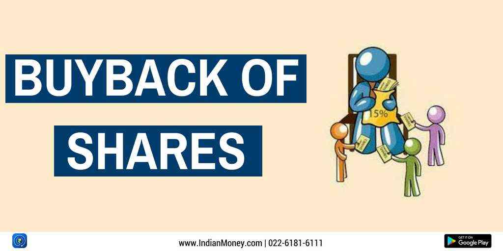Buyback of Shares: Everything You need to Know | IndianMoney