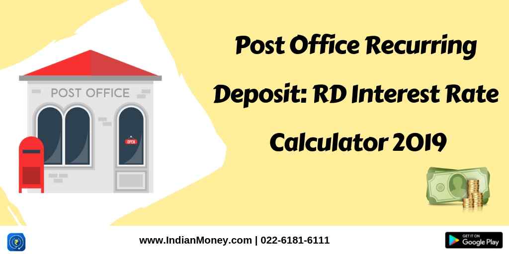 Post Office Recurring Deposit Interest Rate Chart
