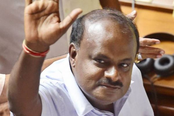 'Has a patent on crying,' says Kumaraswamy News Image