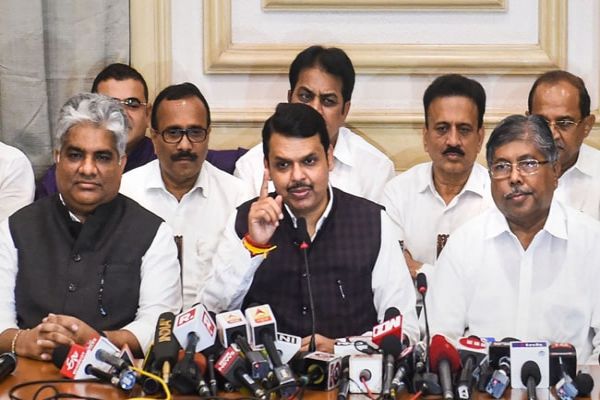 3 Wheels In Different Directions: Devendra Fadnavis On Sena-NCP-Congress News Image