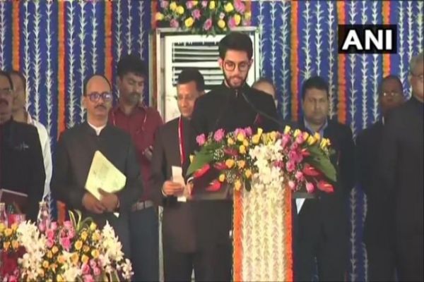 Aaditya Thackeray joins dad in Maharashtra ministry Aaditya Thackeray joins dad in Maharashtra ministry