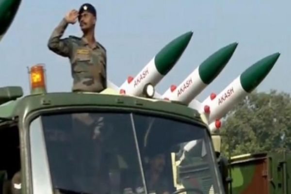 Akash weapon system, TTS displayed during Republic Day parade News Image