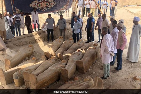Archaeologists Find Over 20 Coffins Just As Ancient Egyptians Left Them News Image