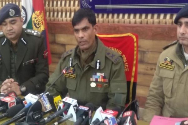 Arrested cop Davindra Singh will be treated as terrorist: IGP J&K Police Arrested cop Davindra Singh will be treated as terrorist: IGP J&K Police