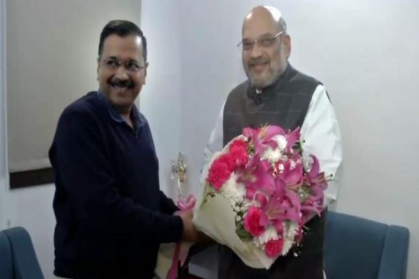 Arvind Kejriwal meets Amit Shah, no discussion on Shaheen Bagh Arvind Kejriwal meets Amit Shah, no discussion on Shaheen Bagh