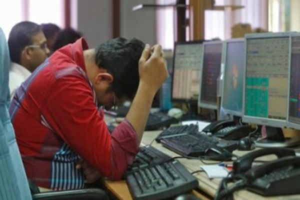 Carnage on D-Street: Sensex crashes 1,448 points, Nifty plummets to 11,200 Carnage on D-Street: Sensex crashes 1,448 points, Nifty plummets to 11,200