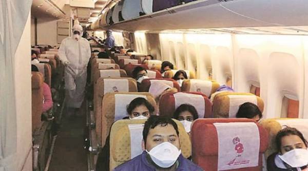 Coronavirus: 324 Indians evacuated from Wuhan in Air India plane Coronavirus: 324 Indians evacuated from Wuhan in Air India plane