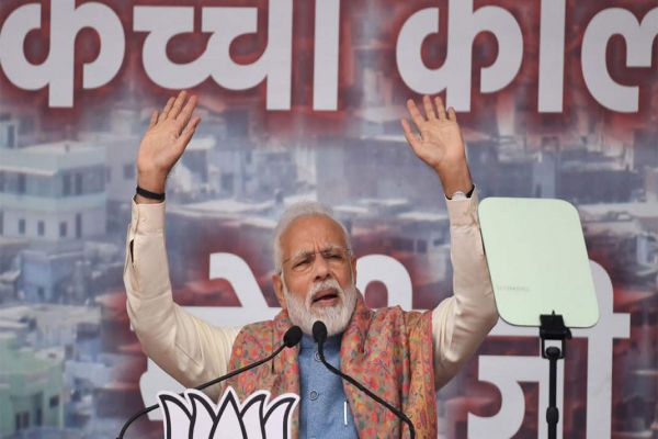 Delhi rally: Modi lashes out at rivals for Delhi rally: Modi lashes out at rivals for