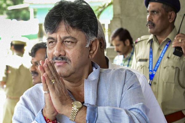 DK Shivakumar Admitted To Hospital After He Complains Of Chest Pain News Image