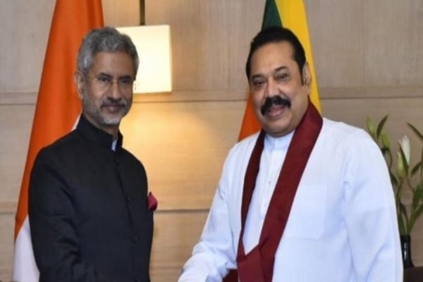 External Affairs Minister Jaishankar meets Sri Lankan PM Rajapaksa External Affairs Minister Jaishankar meets Sri Lankan PM Rajapaksa