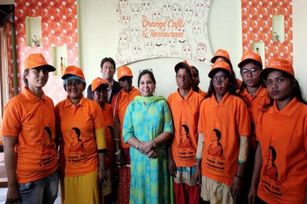 First cafe owned by acid attack survivors inaugurated in Varanasi First cafe owned by acid attack survivors inaugurated in Varanasi