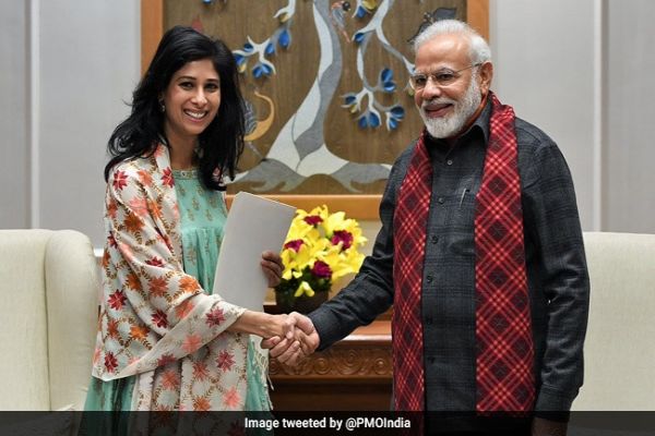 IMF Economist Gita Gopinath Meets PM Modi IMF Economist Gita Gopinath Meets PM Modi