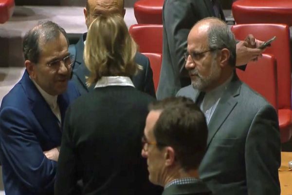 In rare move, U.S. and Iranian envoys talk after U.N. meeting on nuclear deal In rare move, U.S. and Iranian envoys talk after U.N. meeting on nuclear deal