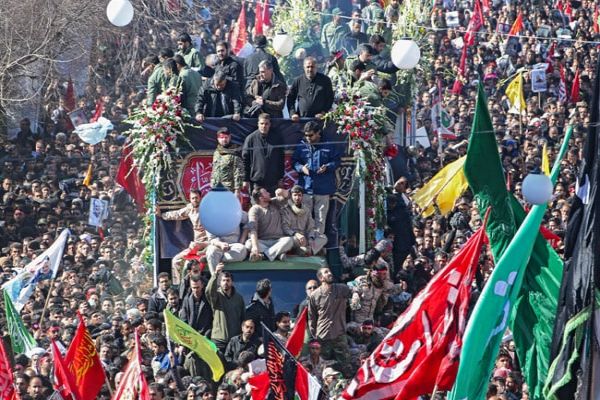 Iran General's Burial Delayed After Dozens Killed In Stampede At Funeral Iran General's Burial Delayed After Dozens Killed In Stampede At Funeral