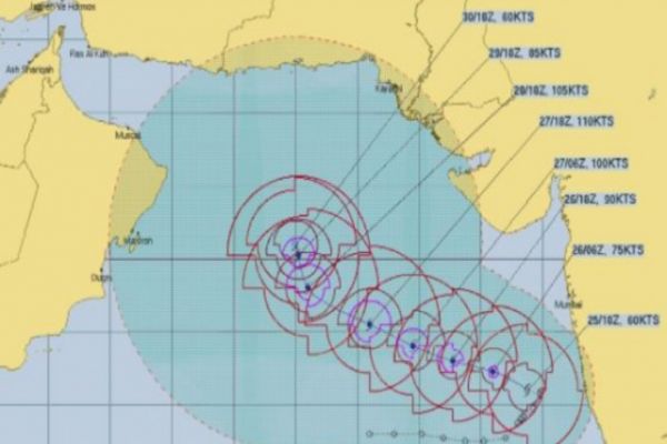 Cyclonic storm Kyarr may unleash strong winds, heavy rains News Image