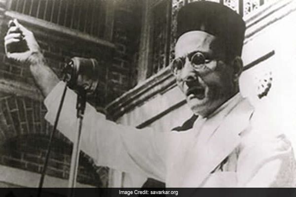 Madhya Pradesh Principal Suspended Over Notebooks With VD Savarkar Image Madhya Pradesh Principal Suspended Over Notebooks With VD Savarkar Image