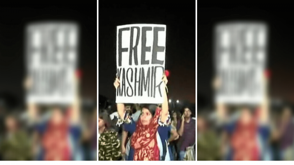Maha Govt to Review Case of Women Holding 'Free Kashmir' Poster Maha Govt to Review Case of Women Holding 'Free Kashmir' Poster