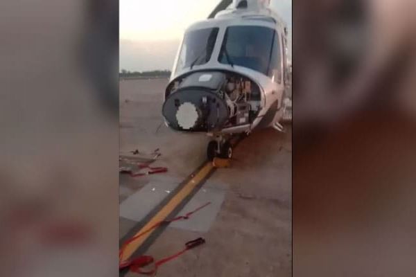 Man Sits In Front Of Plane About To Take Off In Bhopal, Damages Chopper News Image