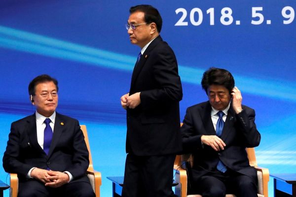 North Korea threat looms as China, Japan, South Korea leaders meet North Korea threat looms as China, Japan, South Korea leaders meet