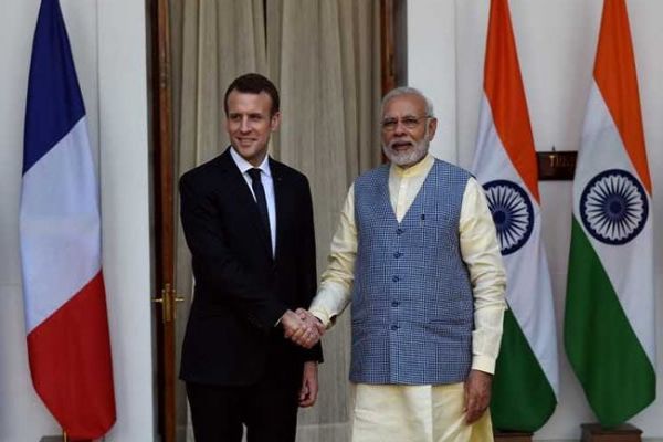 PM Modi, Emmanuel Macron Speak, France PM Modi, Emmanuel Macron Speak, France