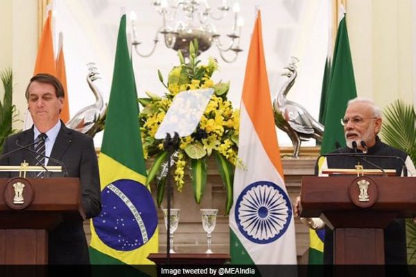 PM Modi Meets Brazil President, Signs 15 Bilateral Agreements PM Modi Meets Brazil President, Signs 15 Bilateral Agreements