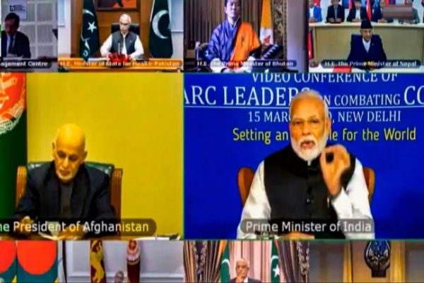 PM Modi pledges $10 mn for SAARC emergency fund, Pak raises J&K in times of Covid-19 PM Modi pledges $10 mn for SAARC emergency fund, Pak raises J&K in times of Covid-19