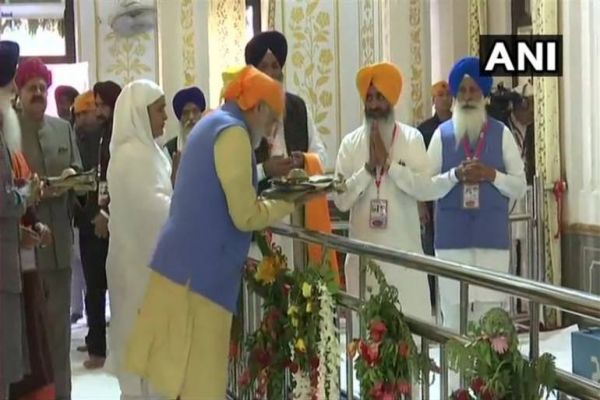 PM Modi arrives in Punjab for Kartarpur Corridor's inauguration News Image