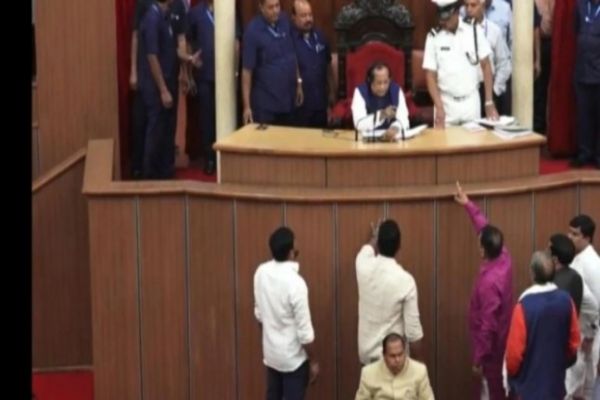 Ruckus in Odisha Assembly, speaker asks media not to report Ruckus in Odisha Assembly, speaker asks media not to report