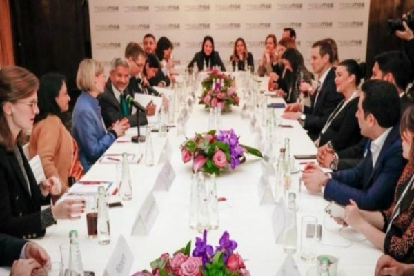 S Jaishankar meets US peace envoy for Afghanistan, Saudi counterpart in Munich S Jaishankar meets US peace envoy for Afghanistan, Saudi counterpart in Munich