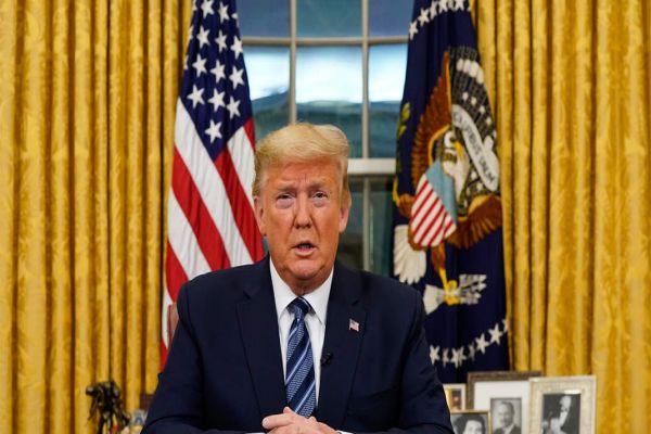 Trump signs emergency coronavirus relief bill into law Trump signs emergency coronavirus relief bill into law