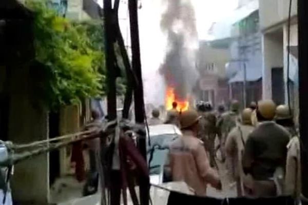 Violence Over Citizenship Act In Parts Of UP, Stones Thrown, Tear Gas Violence Over Citizenship Act In Parts Of UP, Stones Thrown, Tear Gas