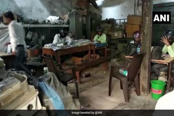 Why Employees Of This UP Government Office Wear Helmets To Work News Image
